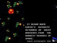 une photo d'Ã©cran de Target Earth sur Sega Megadrive